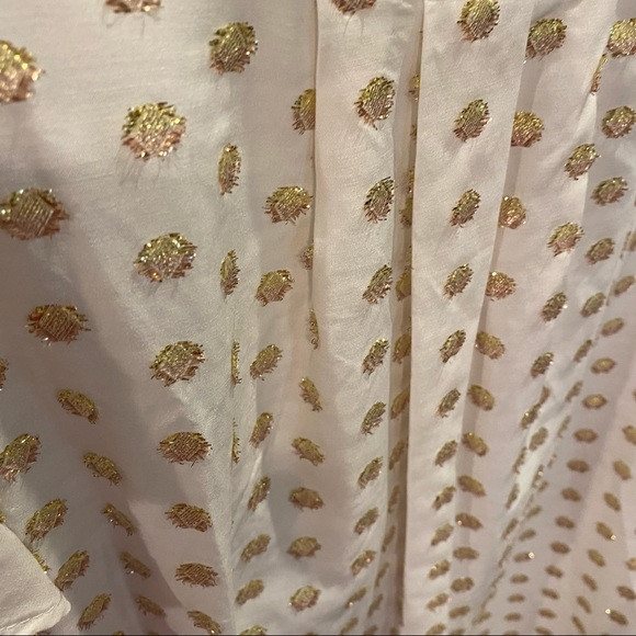 Anthropology Aria shimmer blouse M - Picture 5 of 10